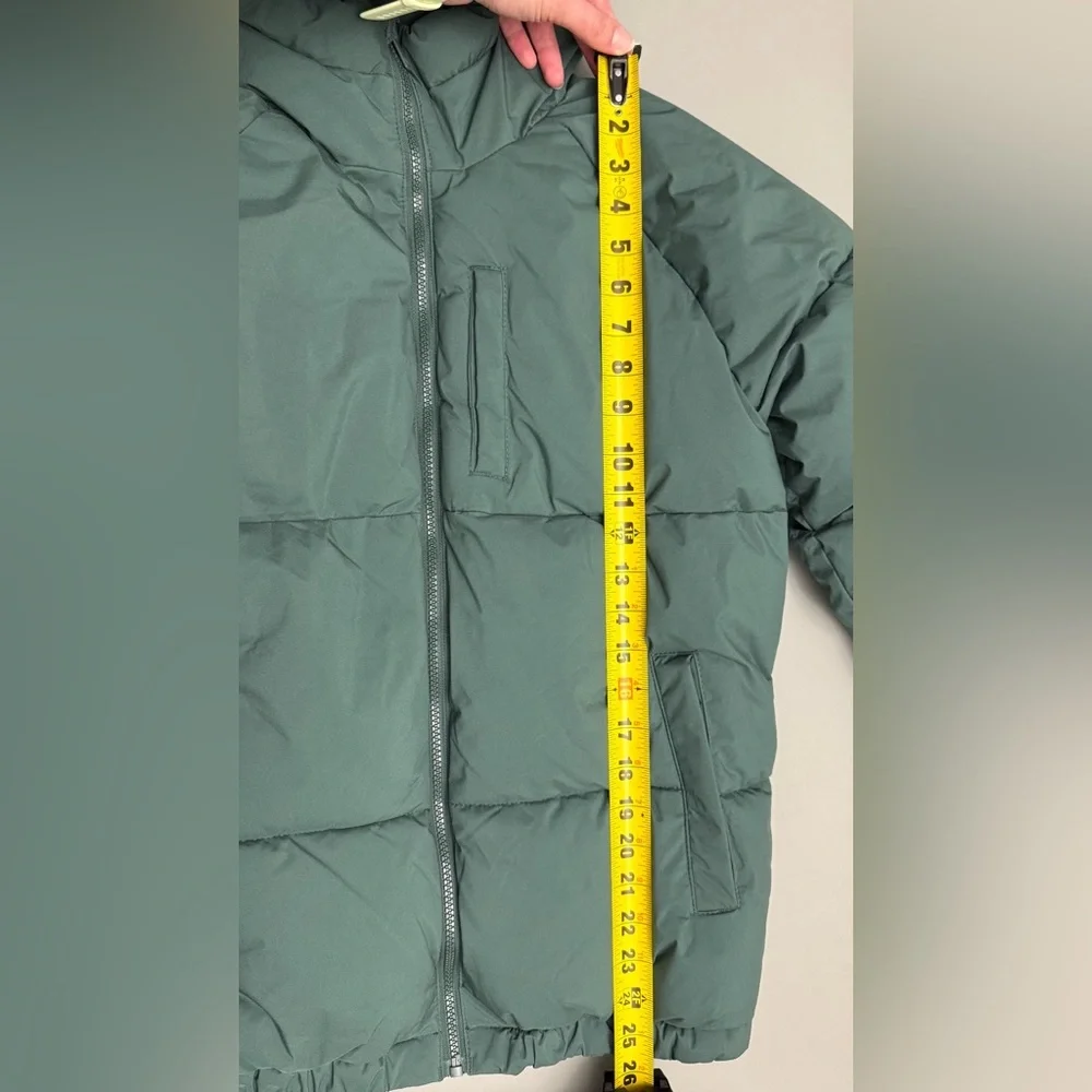 All in Motion Kids Puffer Jacket – Green – Size XL (14)